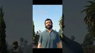 Franklin gift new car to Michael #shorts #gta