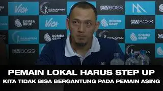PRESS CONFERENCE - KESATRIA BENGAWAN SOLO VS TANGERANG HAWKS BASKETBALL CLUB