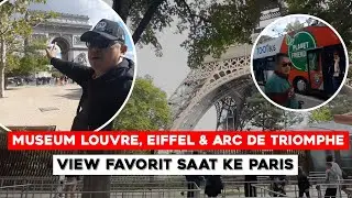 City Tour Paris dari Atas Bus &ndash; Eiffel, Louvre & Arc de Triomphe! #travelvlog