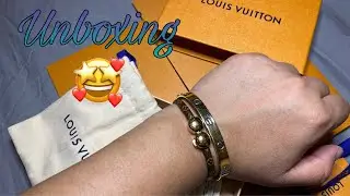LOUIS VUITTON Historic Mini Monogram Bracelet | Unboxing