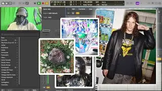 how to make atmospheric beats for Bladee