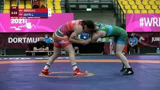 BRONZE WW - 50 kg: G. ANTUCA (ROU) v. G. DILYTE (LTU)