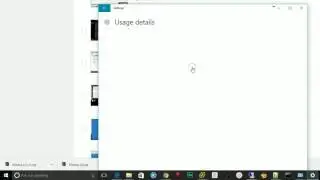 How to find data usage by application Windows 10