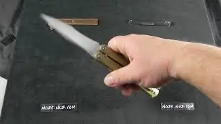BRB3S Brous Blades B3 Balisong Plain Edge Knife Satin