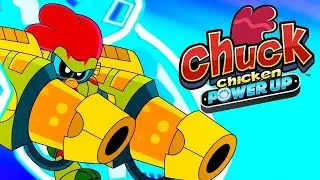 Chuck Chicken Power Up Special Edition - 🐤The Candy Mech - Superhero cartoons  - Action Cartoon