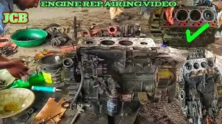 JCB engine repairing video || JCB ka Achanak engine band Ho jaane ke bad aata hai ye problem #jcb