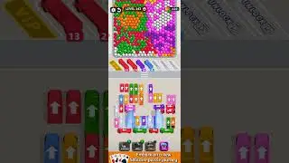 Bubble Bus 🚌: Parking Jam Puzzle Game level 143 gameplay walk-through 2026#Game#gaming