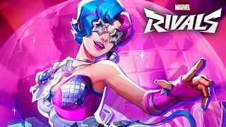 Marvel Rivals - Luna Snow (Disco Pop Skin) Gameplay Showcase (4K 60FPS)