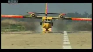 Bad Landing Cl-215 bomber gear up