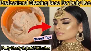 Glowing Base Makeup Tutorial: Waterproof and Perfect for Daily Use