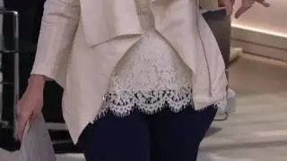 H by Halston Draped Zip Front Linen Blend Blazer on QVC