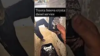 Toyota Innova Crysta Diesel For Service ##mechanical and detailing work Contact 9306822809 #innova
