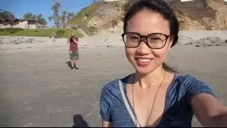 San Diego Winter Beach Day! - February 13, 2014 | fancyplusryan Vlog
