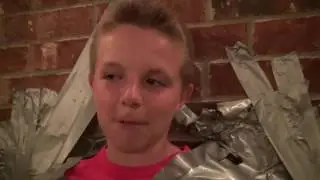 DUCT TAPED TO THE WALL!!!