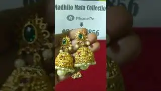 8 #onegramgoldjewellery 👸 Madhilo Mata collection #immitationjewellery 🌿🌷#cz