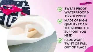 Padhere Iron On Bra Pads