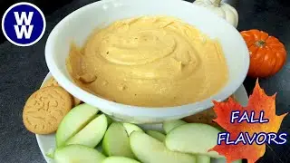 EASY Skinny Pumpkin Pie Cheesecake Dip🎃WW Friendly/Weight Watchers 🍁FALL DIP🍂 WW PTS/Calories/Macros