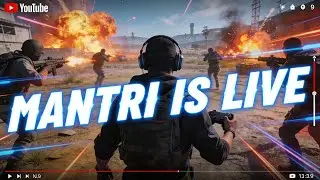 BGMI CLASSIC LIVE GAMEPLAY [ MANTRI IS LIVE ]