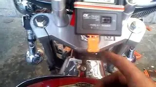adaptando sensor de temperatura a moto toromex matador 250 cc