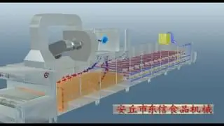 Tunnel furnace baking