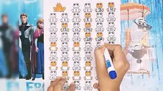 1 to 50 counting learning and reading| how to learn counting 1 to 100