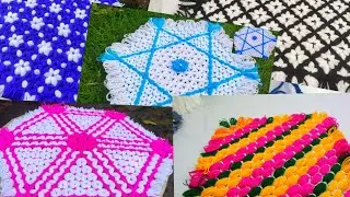 FIVE BEST BEAUTIFUL DORMAT //COMBO PACK OF DOORMAT//LATEST DOORMAT2020//#KNITTERYOGITA