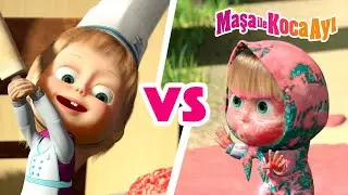 Maşa İle Koca 💪 Afiyet Olsun 🆚 Çamaşır Günü 💪 Masha and the Bear Turkey