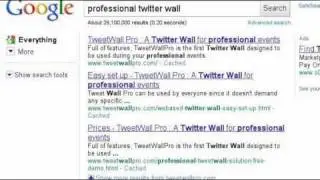 TweetWall Pro - A LIVE BUZZ TOOL FOR YOUR EVENTS