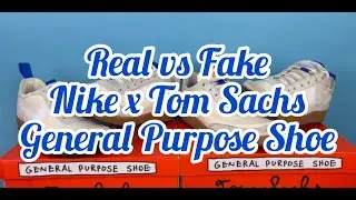 Real vs Fake - Nike Tom Sachs General Purpose Shoe - KICKWHO GODKILLER