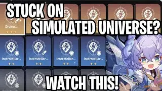 STUCK ON WORLD 1-4? SIMULATED UNIVERSE GUIDE - Honkai Star Rail