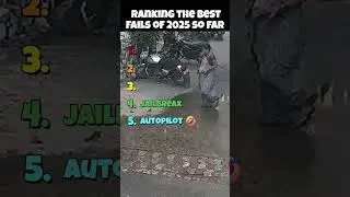 Ranking The Best Fails of 2025 (So Far) #ranking #rankingvideos #best #fyp