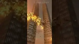 Realistic Plane Crash vs Building 😱