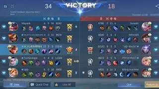NEW SEASON RANK PUSH YIN NEW BUILD 😱💀 MOBILE LEGENDS BANG BANG 😱🤯 SUBSCRIBE FOR MORE ✅