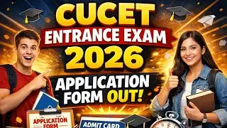 CUCET UG 2026 Application form OUT | NTA Official Updates details.
