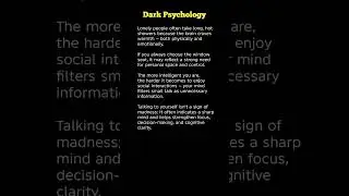 Dark Psychology Facts That Reveal How Your Mind Really Works#psychology #mindset #usa