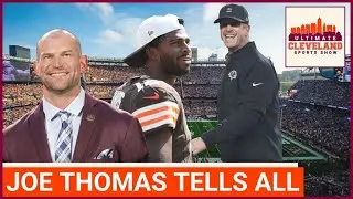 Joe Thomas on Mike Tomlin, John Harbaugh, the Browns' HC search & Shedeur Sanders development