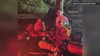 Monks travel through Newton County on &lsquo;Walk for Peace&rsquo;