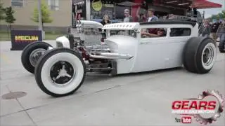 1929 Model A Blown , Bagged and Chopped Hot Rod , Rat Rod /Gears Wheels and Motors