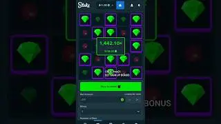 Stake mines hit 1400x with this pattern!