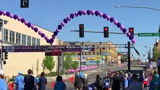 Bloomsday 2018 Spokane, WA *Finish Line* Andrew Griffin-Second Seed
