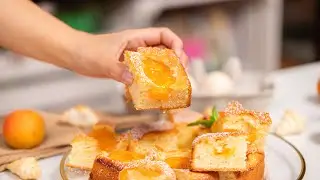 Zr&oacute;b ze mną najprostsze ciasto z morelami. Kilka chwil przygotowania, resztę zrobi piekarnik