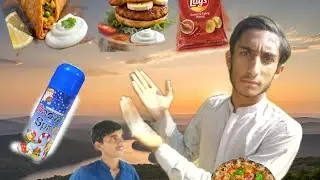 Food challenge:Choice any number and get burger samosa and punished#foodchallange #zainkingchallange