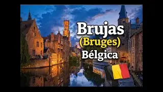 Así se vive Brujas (Bruges) Bélgica caminando | Restaurantes, historia y bares 🇧🇪