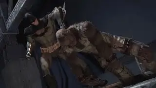 Batman did this Arkham Thug dirty..
