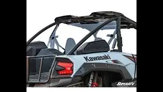 2020 Kawasaki KRX 1000 Rear windshield installation