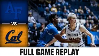 Air Force vs. Cal Full Game Replay | 2024-25 ACC Men's Basketball