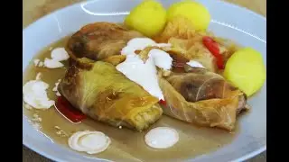 Balandėliai su grybais pasninkui