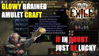 Crafting a Mid-Tier Int Stacking Amulet [PoE 3.23]
