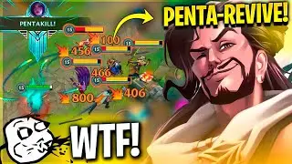 WILD RIFT PENTAKILL GONE WRONG! (AKSHAN PENTA REVIVE!!) CRAZIEST GAME ENDING EVER!