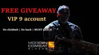 MC5 VIP 9 account FREE giveaway june 2018